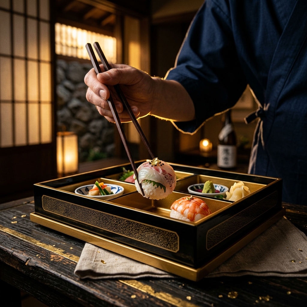 宗田の手鞠鮨弁当